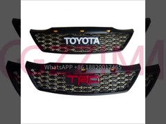 ABS Plastik Hitam Front Bumper Grille Fortuner 2012 Otomatis Grille Dengan Surat