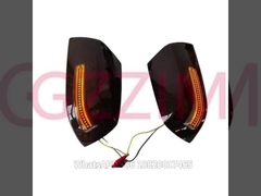 Tutup Cermin Belakang Hitam Untuk Toyota Tundra 2007-2021 LED Light Side Mirror