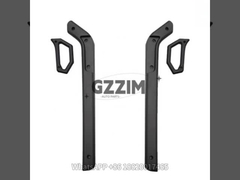 Aksesoris Interior Mobil Karbon Serat Central Control Armrest Untuk Land Rover Defender 2020
