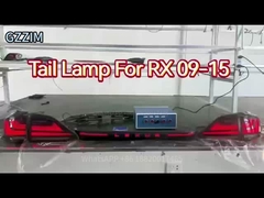 Lampu LED Mobil Melalui Lampu Belakang Untuk Lexus RX 2009-2015