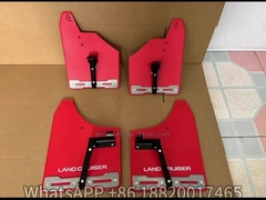 Aksesoris mobil Fender Flare Untuk Toyota Prado LC250 2024 Hitam Merah