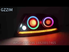 Mitsubishi EVO 2001-2007 7-9Gen Lampu Belakang RGB Lampu Belakang Mobil