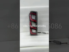 Lampu Belakang LED Modifikasi Aftermarket Plastik ABS Untuk 2012-2019 Dmax