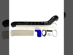 Offroad Modification Black Stainless Car Snorkel 2017+ LC200 Black 100% Stainless Steel Snorkel Kit