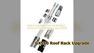Rak Atap Toyota Lexus GX550 Hitam Perak