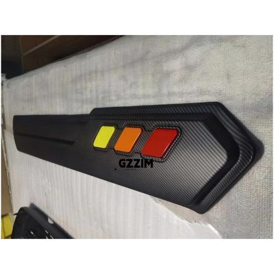 Upgrade Your Toyota Tacoma 2016-2023 with Matte Black/Carbon Fiber Side Molding Cover