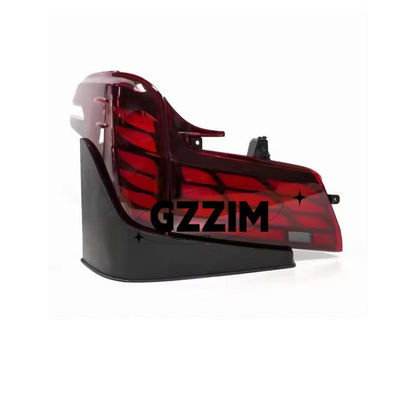 Hitam Merah ABS Plastik Mobil Led Lampu Belakang Untuk Alphard 2015-2022 Update To 2024