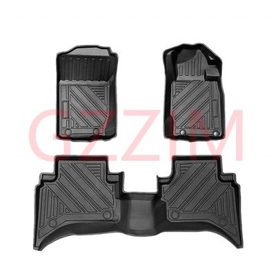 Aksesoris Mobil Custom Foot Mats Pad Untuk Mitsubishi Triton RHD Aksesoris Lantai
