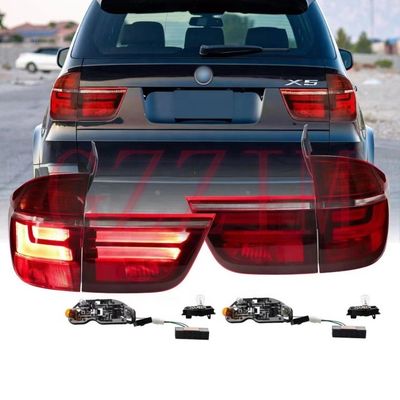 Lampu mobil LED Lampu belakang Lampu belakang Untuk BMW X5 E70 2006-2013 Lampu belakang