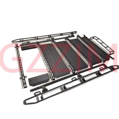 Aluminium paduan/Baja Rak Atap Untuk Mercedes-Benz G-Kelas Hitam Atap Mount