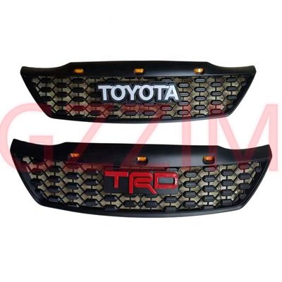 ABS Plastik Hitam Front Bumper Grille Fortuner 2012 Otomatis Grille Dengan Surat