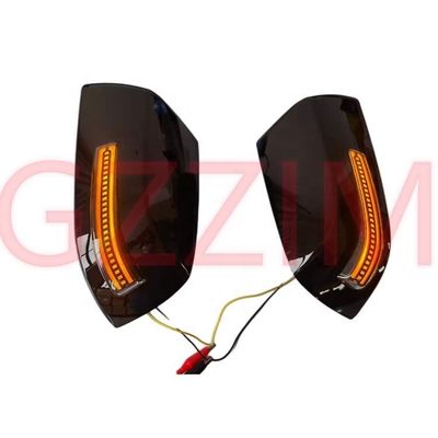 Tutup Cermin Belakang Hitam Untuk Toyota Tundra 2007-2021 LED Light Side Mirror