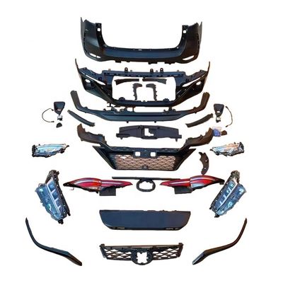 ABS Plastik Bagian Depan Dan Belakang Bumper Body Kits Untuk Fortuner 2016 - 2021