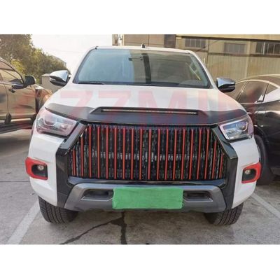 Grille Mobil ABS Grille Bumper Depan Untuk Toyota Hilux Rocco 2021