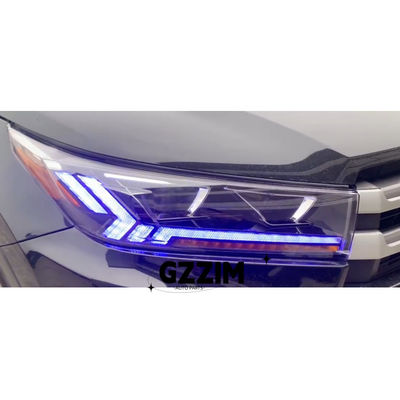 Toyota Highlander 2018 Mobil Diubah Lampu Depan Bagian Headlamp
