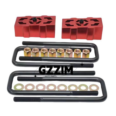 Nissan Navara D40 2005-2015 50mm Suspensi Belakang Aluminium Tapered Face Lift Block Kit