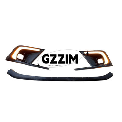 Front Led DRL Untuk Honda Civic LX EX 11th 2022 2023 LED Daytime Running Light Lampu Kabut 3 Warna Lampu Sinyal Putar Dinamis