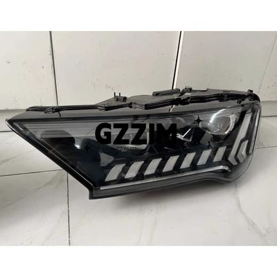 Lampu depan LED Audi Q7 yang dimodifikasi untuk lampu mobil dengan aksesoris mobil plastik ABS pengganti