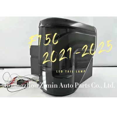 Lampu Belakang LED Modifikasi Aftermarket Plastik ABS untuk Ford F150 2021-2025