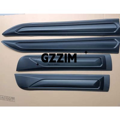 Plastic Refit Door Step Protect Trim Moulding Cover Trim For Hilux Revo Vigo