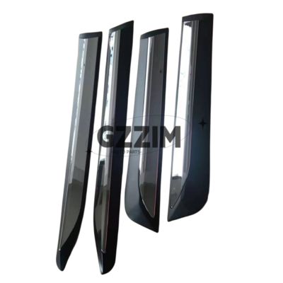 Plastik Refit Pintu Langkah Perlindungan trim Molding Cover trim Untuk Hilux Revo Vigo 2015
