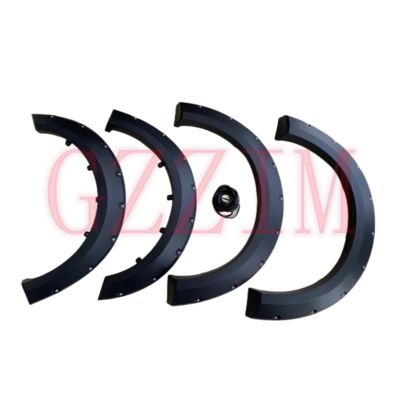 Ford Auto Plastik Hitam Fender Flares Pelindung Pintu Mobil Penutup Fender Untuk F150 2021