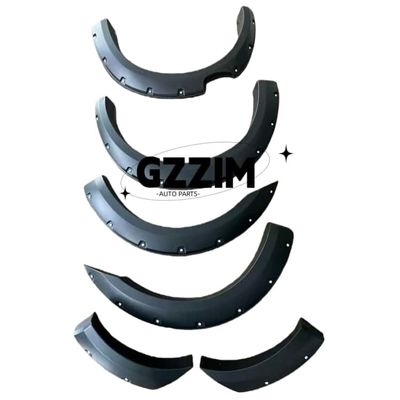 Ford Ranger T6 PP Plastik Hitam Mobil Fender Flare Roda Fender Flares